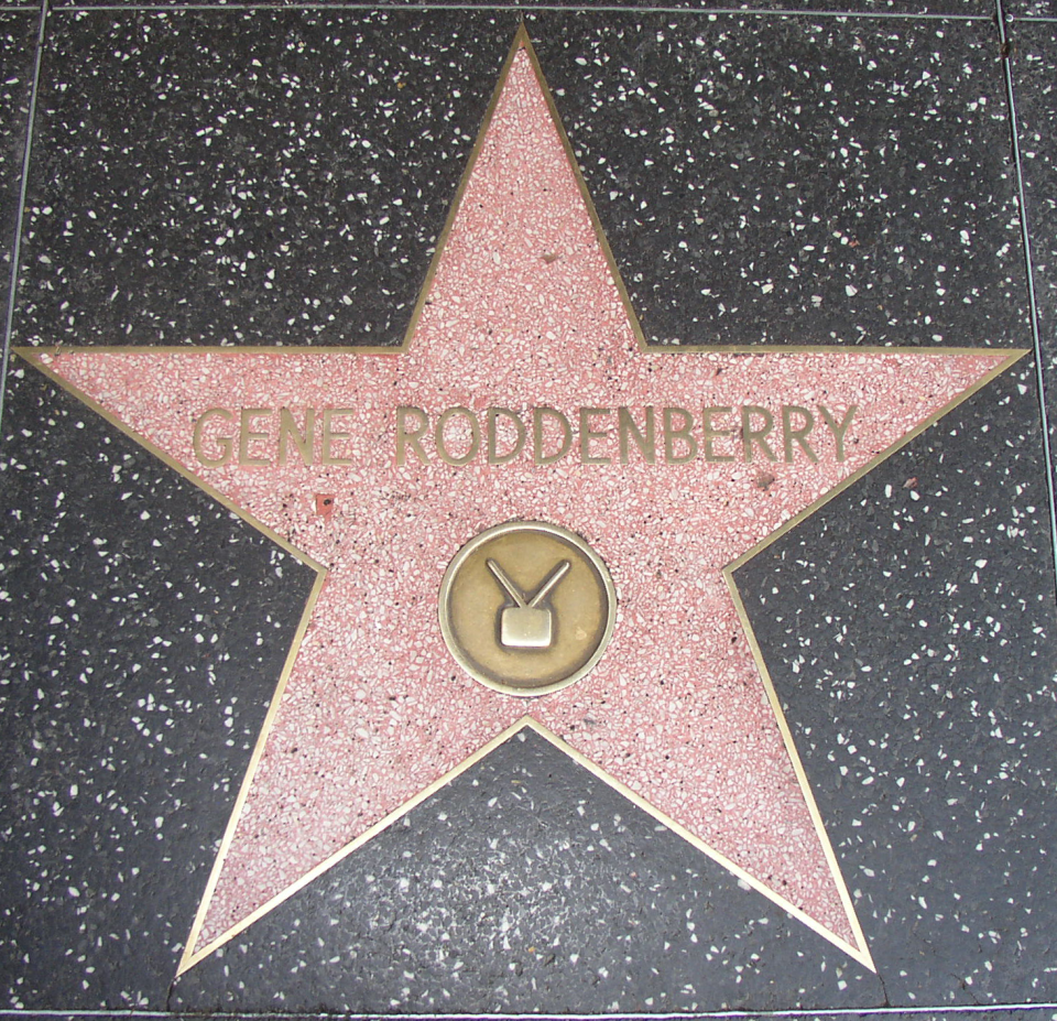 Gene Roddenberry Walk of Fame Star