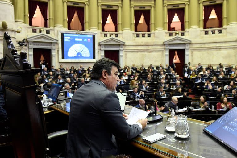 Omar de Marchi, el vicepresidente primero de la Cámara de Diputados