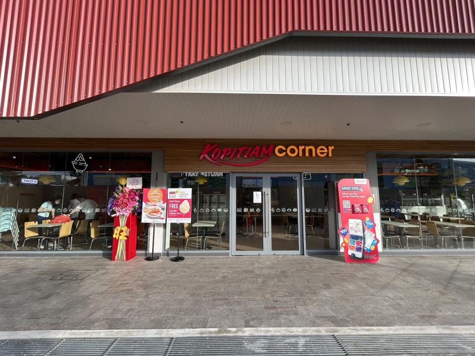 Storefront of Kopitiam Corner in Bedok South (Photo: Kopitiam/Facebook) 