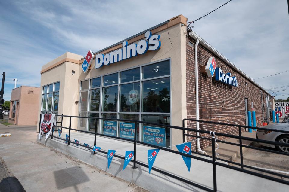 A Domino's pizza chain