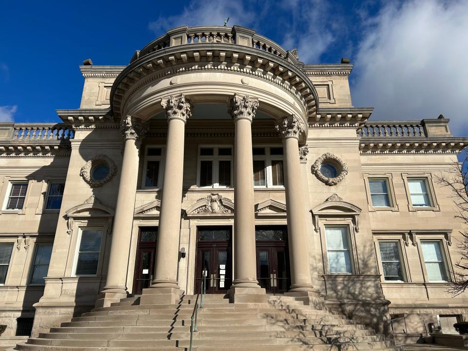 Somerset County Courthouse is where the Somerset County District Attorney's Office is located and trials and hearings are held.