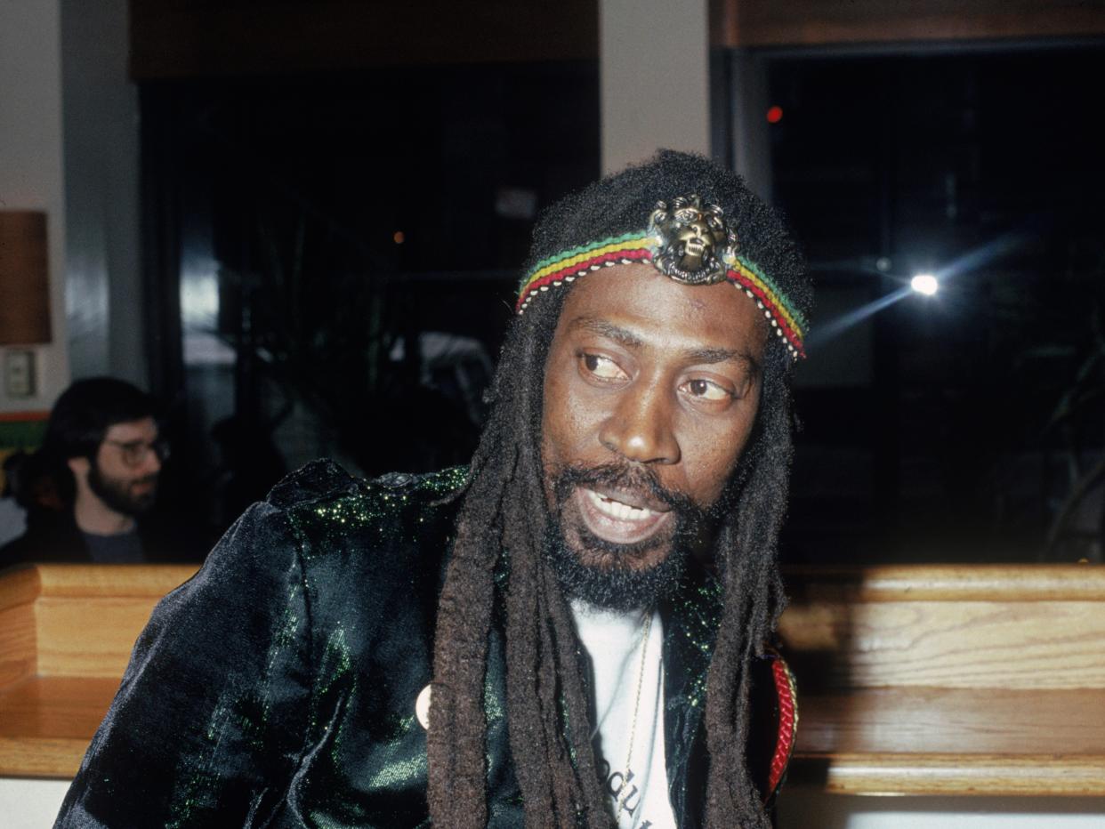 Bunny Wailer pictured in 1975 (Getty Images)