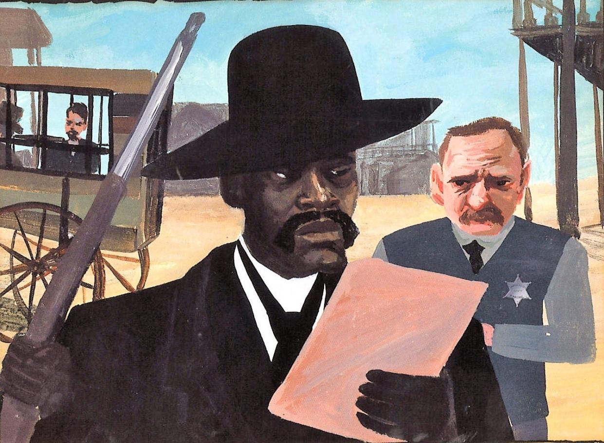 U.S. Deputy Marshall Bass Reeves was "Bad News for Outlaws," a children's book illustrated by Greg Christie and written by Vaunda Micheaux Nelson.