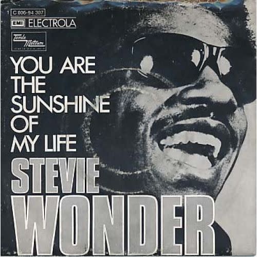 "You Are the Sunshine of My Life" by Stevie Wonder (1973)