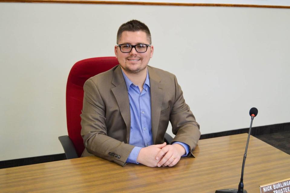 Republican Nick Burlingame is running for Village of Endicott mayor in the 2023 election.