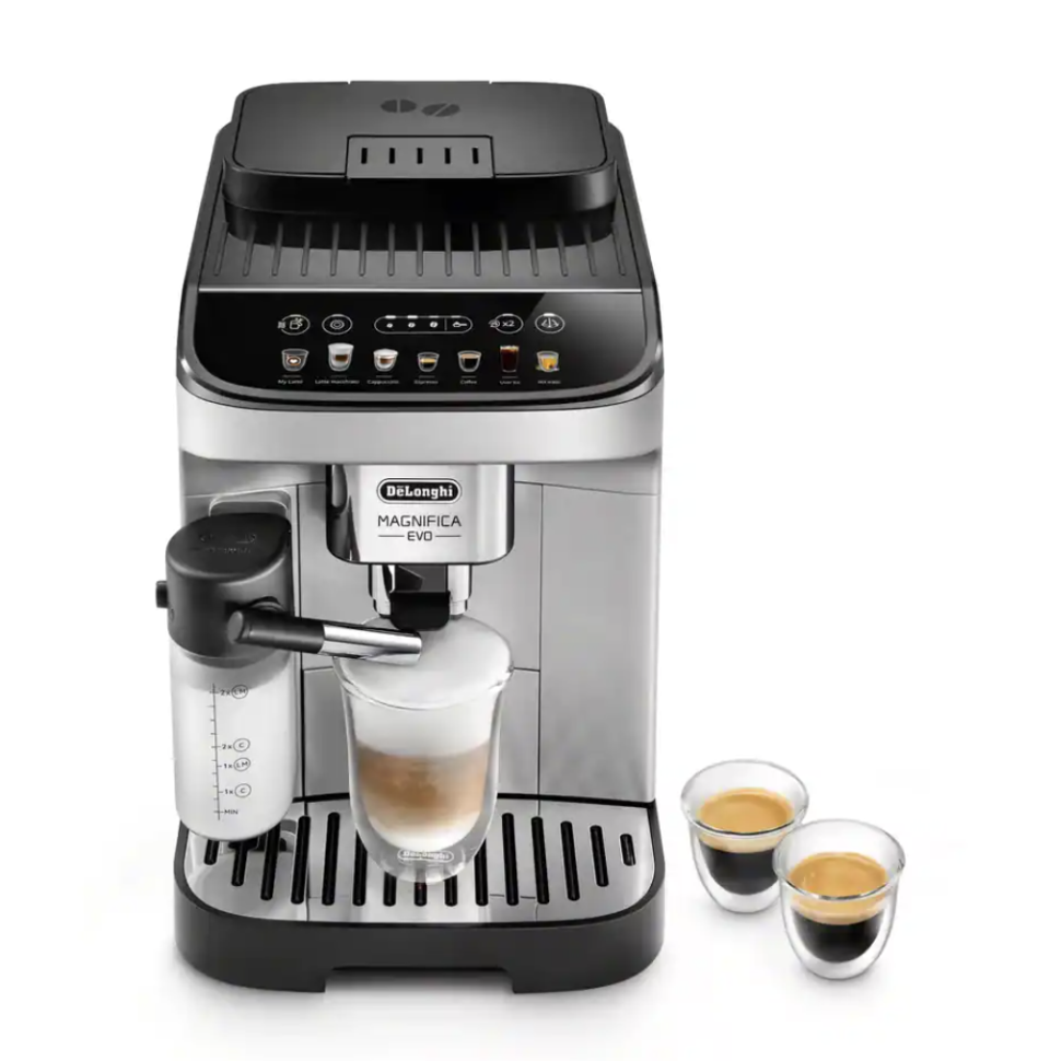 Delonghi Magnifica Evo Coffee & Espresso Machine with Automatic Milk Frother (Photo via Canadian Tire)