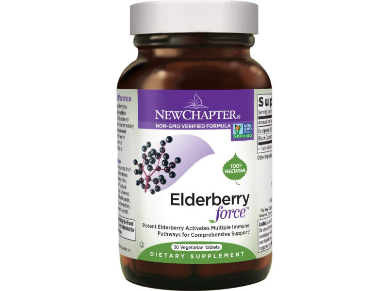 NewChapter Elderberry Capsules for Immune Support. (Photo: Amazon)