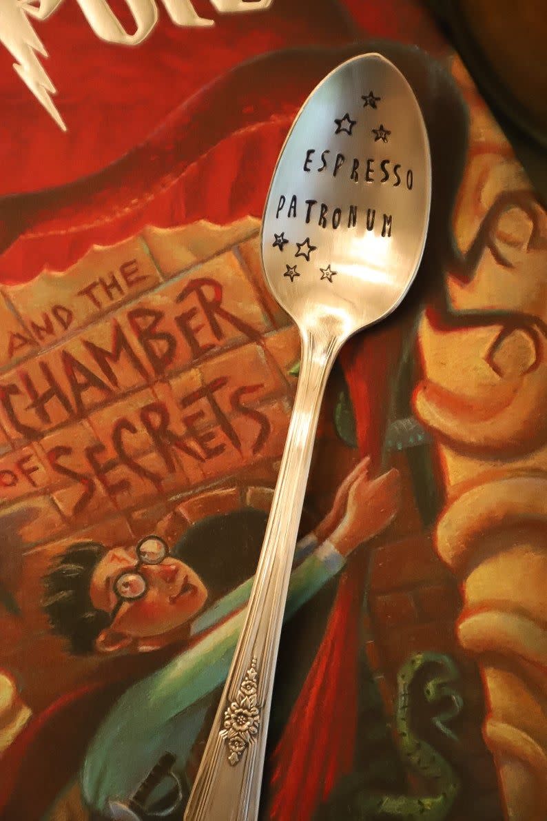 Espresso Patronum Stamped Spoon