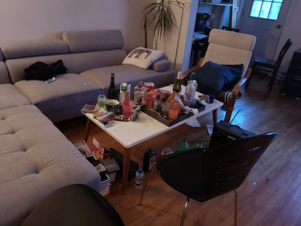 Adam Mongrain’s apartment