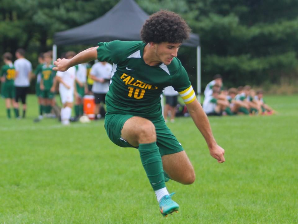 Dighton-Rehoboth's Kristof Trond is the 2023 Taunton Daily Gazette Boys Soccer Player of the Year.