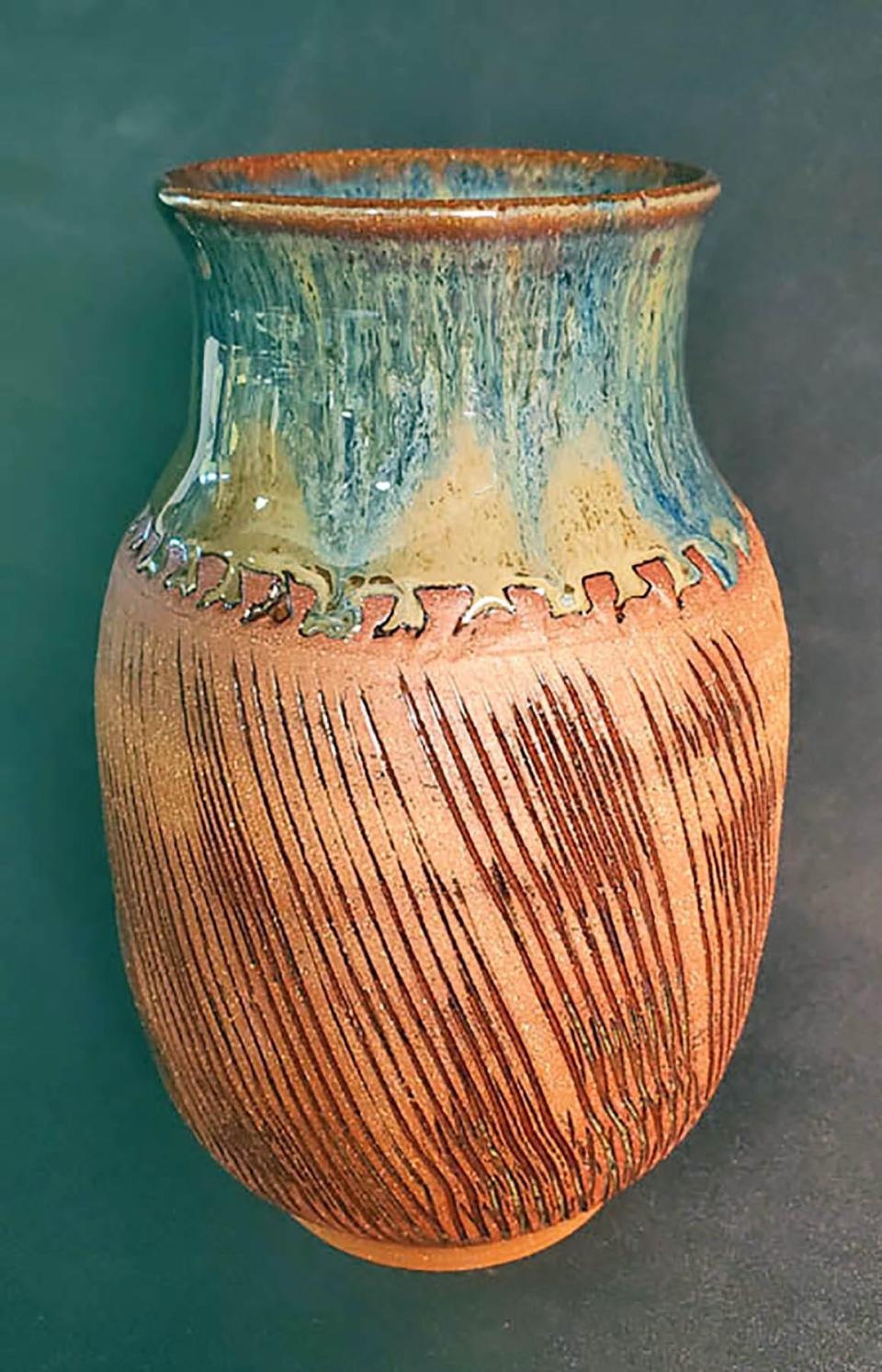 Ceramic vase by Lori Hannan