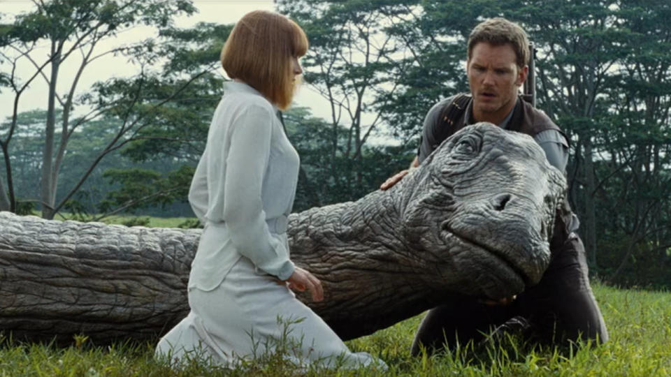 Bryce Dallas Howard And Chris Pratt (Jurassic World)