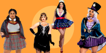 <p>This year is a banner one for plus-size <a href="https://www.goodhousekeeping.com/holidays/halloween-ideas/g23653854/best-halloween-costumes-of-all-time" rel="nofollow noopener" target="_blank" data-ylk="slk:Halloween costume;elm:context_link;itc:0;sec:content-canvas" class="link ">Halloween costume</a> ideas. Whereas last year, with the COVID-19 pandemic still going strong, movie and TV studios held back a lot of their offerings, this year they're pulling out the stops — which means lots of Halloween inspiration. Do you want to go as one of the characters in a 2021 movie? You can choose from Cruella, Maverick, or Wonder Woman. Looking instead of something more tried-and-true? From Holly Golightly to Tinkerbell to the Queen of Hearts, options abound. Or perhaps you want more of a <a href="https://www.goodhousekeeping.com/holidays/halloween-ideas/g4564/scary-halloween-costumes/" rel="nofollow noopener" target="_blank" data-ylk="slk:scary Halloween costume;elm:context_link;itc:0;sec:content-canvas" class="link ">scary Halloween costume</a>? Werewolves, witches and spiders have nothing on you. Left it the <a href="https://www.goodhousekeeping.com/holidays/halloween-ideas/g2750/easy-last-minute-halloween-costumes-diy/" rel="nofollow noopener" target="_blank" data-ylk="slk:last minute;elm:context_link;itc:0;sec:content-canvas" class="link ">last minute</a>? There are a few you can just buy and slip on, easy-peasy. You can go as elaborate or as quick-and-simple as you like. If you're stumped for which direction to go in, these amazing plus-size Halloween costume ideas should get the wheels turning. And hey, if you can get a <a href="https://www.goodhousekeeping.com/holidays/halloween-ideas/g2625/halloween-costumes-for-couples/" rel="nofollow noopener" target="_blank" data-ylk="slk:partner;elm:context_link;itc:0;sec:content-canvas" class="link ">partner</a>, a <a href="https://www.goodhousekeeping.com/holidays/halloween-ideas/g21969310/best-friend-halloween-costumes/" rel="nofollow noopener" target="_blank" data-ylk="slk:best friend;elm:context_link;itc:0;sec:content-canvas" class="link ">best friend</a> or even a <a href="https://www.goodhousekeeping.com/holidays/halloween-ideas/g1422/group-halloween-costumes/" rel="nofollow noopener" target="_blank" data-ylk="slk:group;elm:context_link;itc:0;sec:content-canvas" class="link ">group</a> to join in on the costume fun, all the better! The hardest thing will be narrowing down all the good choices.</p>