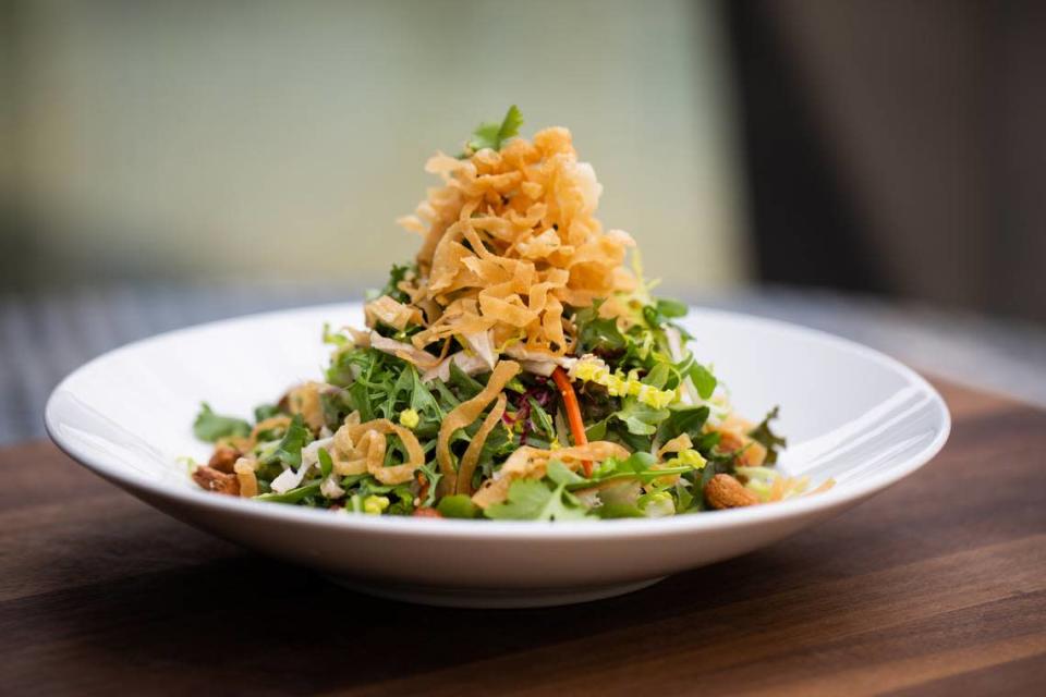 The Chinois chicken salad at Café Modern.