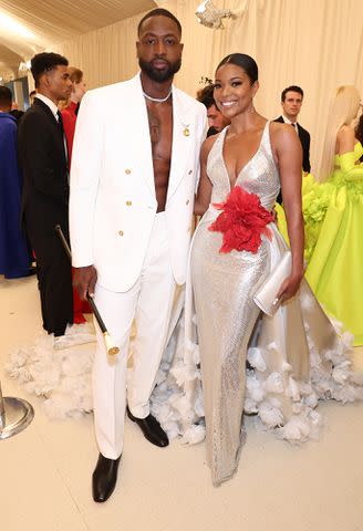 Arturo Holmes/Getty Dwyane Wade and Gabrielle Union at the 2022 Met Gala celebrating In America: An Anthology of Fashion at The Metropolitan Museum of Art on May 2, 2022 in New York City.