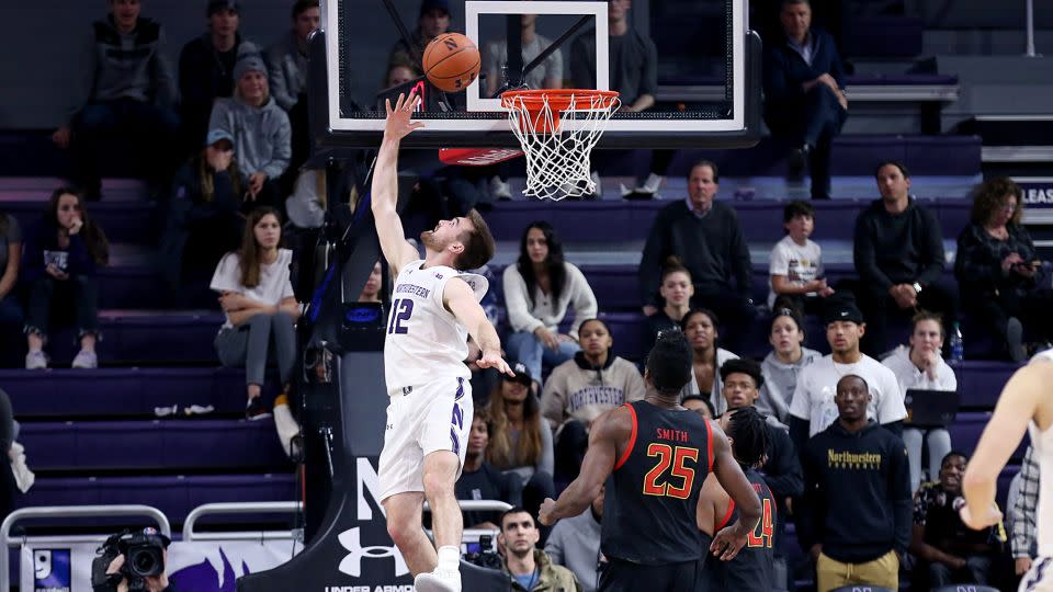 Spencer played college hoops for the Northwestern Wildcats after he finished his time playing NCAA lacrosse. - Justin Casterline/Getty Images