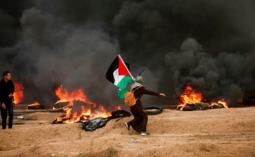 The largest rocket barrage from Gaza into Israel in months came despite talk of progress towards an Egyptian-brokered deal to end months of protests along the border in return for an easing of Israel's 11-year blockade