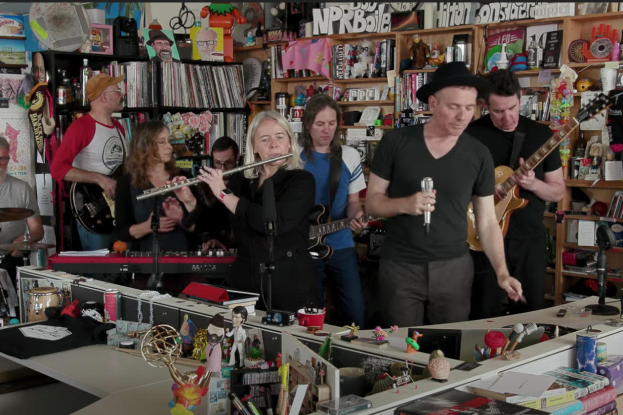 belle-and-sebastian-tiny-desk - Credit: YouTube/NPR Music