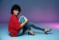 <p>The perennially bright-eyed <a rel="nofollow" href="https://www.yahoo.com/entertainment/happy-days-star-erin-moran-dies-56-012117080.html" data-ylk="slk:Happy Days star died;elm:context_link;itc:0;sec:content-canvas;outcm:mb_qualified_link;_E:mb_qualified_link;ct:story;" class="link  yahoo-link"><em>Happy Days</em> star died</a> of throat cancer on April 22. Having left acting after roles dried up, she passed away at her home in a trailer park in Corydon, Ind. She was 56. (Photo: Getty Images) </p>