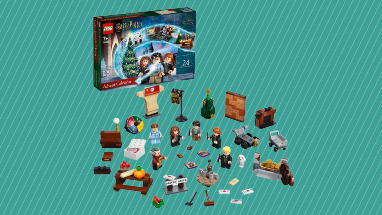 Put some magic in the holiday with a Harry Potter Lego Advent calendar. (Photo: Lego)