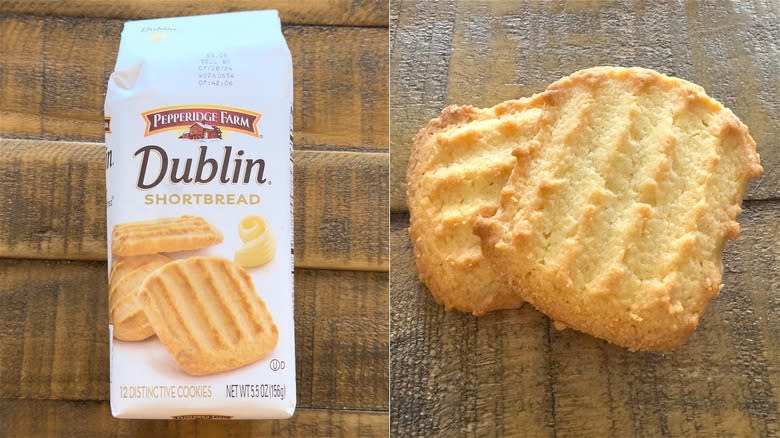 Pepperidge Farm Dublin shortbread cookies