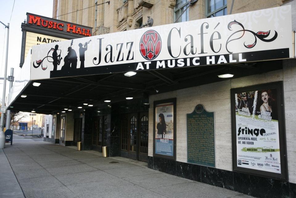 Music Hall currently has a jazz cafe, a 1,700-seat theater and a rooftop nightspot.