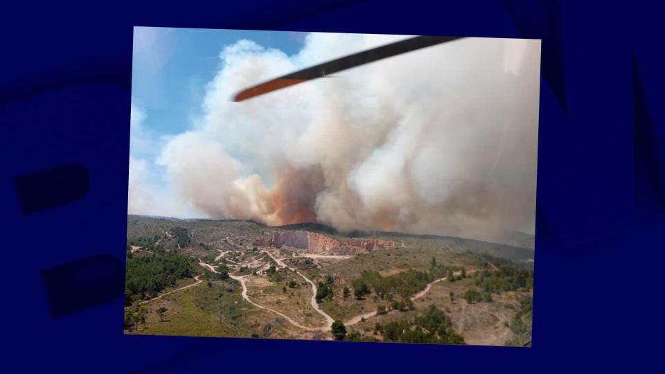 Des incendies dans les Pyrénées-Orientales le 28 juin 2022 - Twitter-Sécurité Civile 