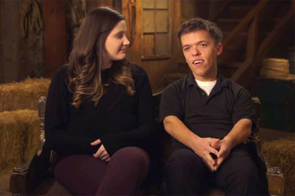 TLC (L-R) Tori Roloff and Zach Roloff on 