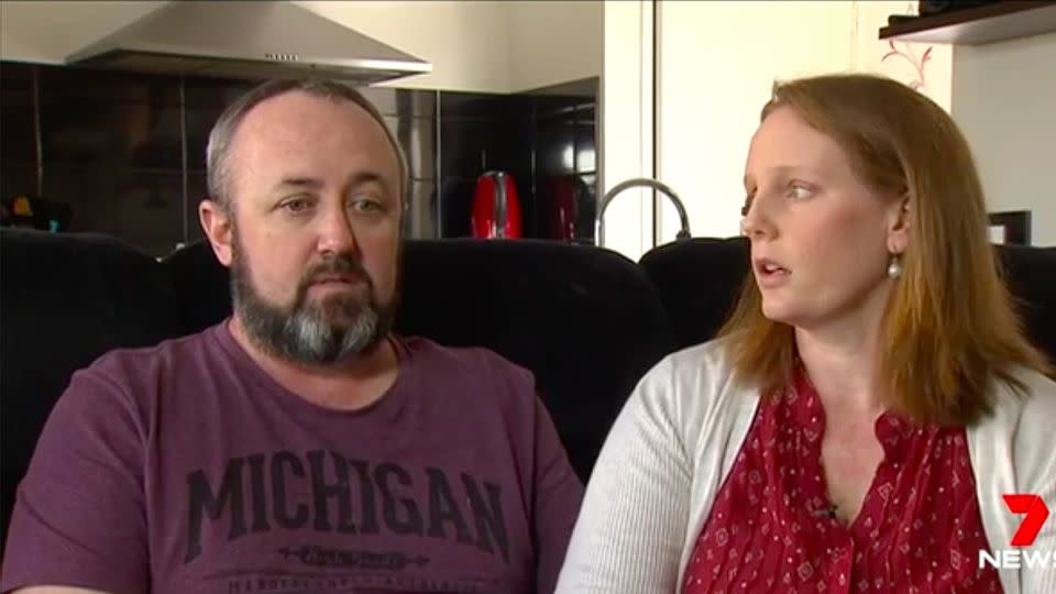 Heidi-May's parents say they just want a fair go. Source: 7 News