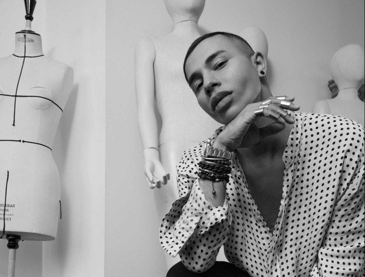 Balmain's Olivier Rousteing Talks Dressing First Ladies (Both French and  American), What's Next for His Army, and More