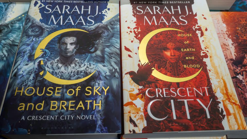 The newest book in Sarah J. Maas' "Crescent City" series features steamy sex scenes. - Patti McConville/Alamy