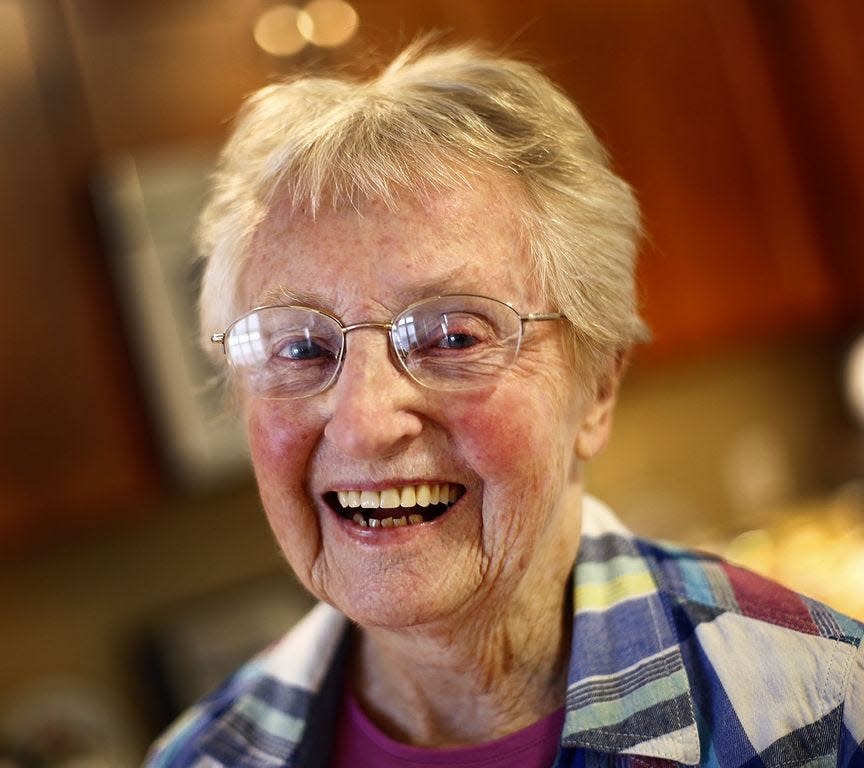 Betty Beecher, 99, bought all her appliances from George Washington Toma.
