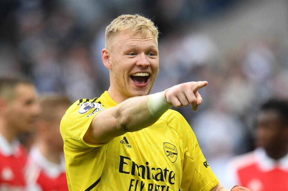 Aaron Ramsdale has been a star since joining Arsenal (Arsenal FC via Getty Images)