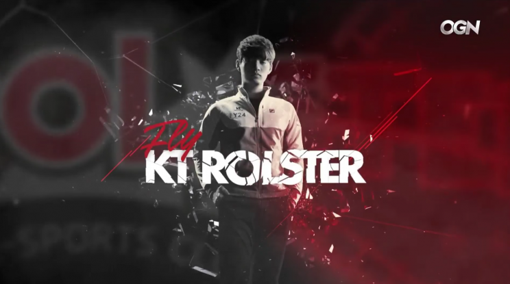 KT Rolster mid laner Song “Fly” Yong-jun in the 2015 LCK Summer introduction (OnGameNet/Twitch)