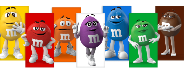 M&M's Reveals New Packaging with Only the Female M&M Characters