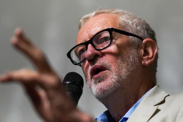 'Our crises of inequality, climate, Covid-19 and democracy are all linked,' Corbyn said. (Photo: Ian Forsyth via Getty Images)