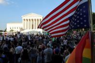 <p>Manifestation à Washington, le 24 juin 2022.</p>