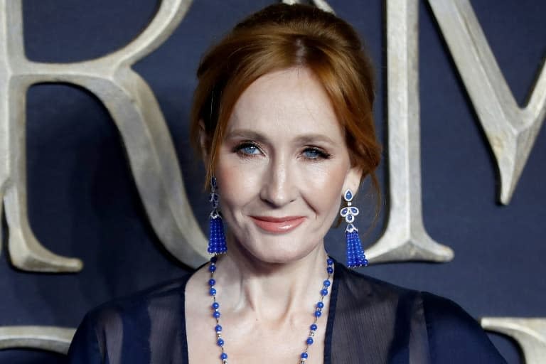 L'autrice britannique J.K. Rowling à Londres, le 13 novembre 2018 - Tolga AKMEN © 2019 AFP