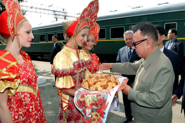 Kim Jong Il took trains to Russia in 2001 and 2011, when he met then-president Dmitry Medvedev in the Siberian city of Ulan-Ude
