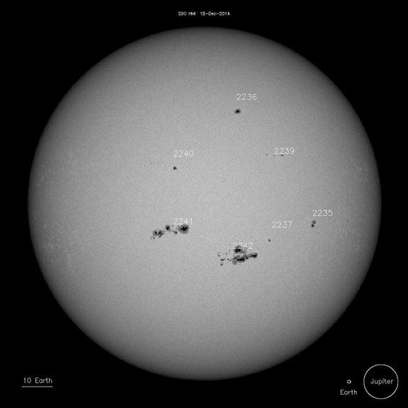 Massive Solar Flare From Sun Knocks Out Radio Communications image Sun Spots And Solar Flares On The Sun