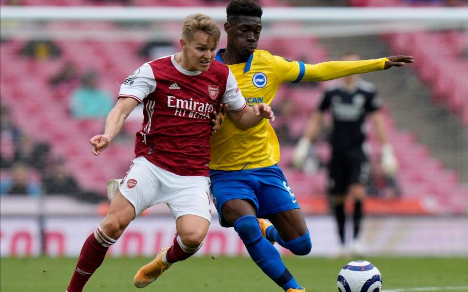 Martin Odegaard impressed again  - AP