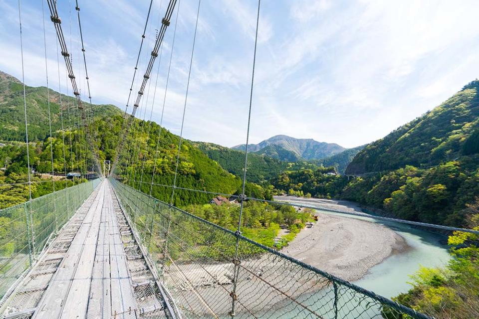 谷瀨吊橋（Image Source : Getty Creative/iStockphoto）