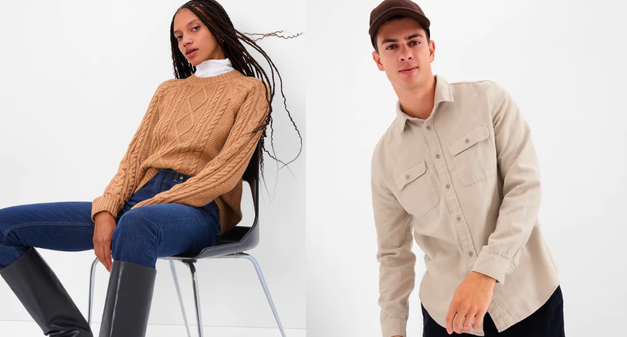 Shop deals starting at just $10 with Gap Canada's latest sale.