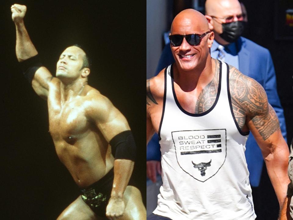 dwayne the rock johnson tattooos