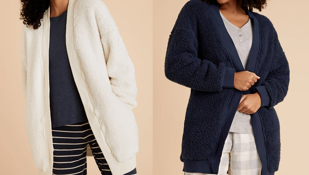 We're adding this cosy cardigan to our basket ASAP (Marks & Spencer) 