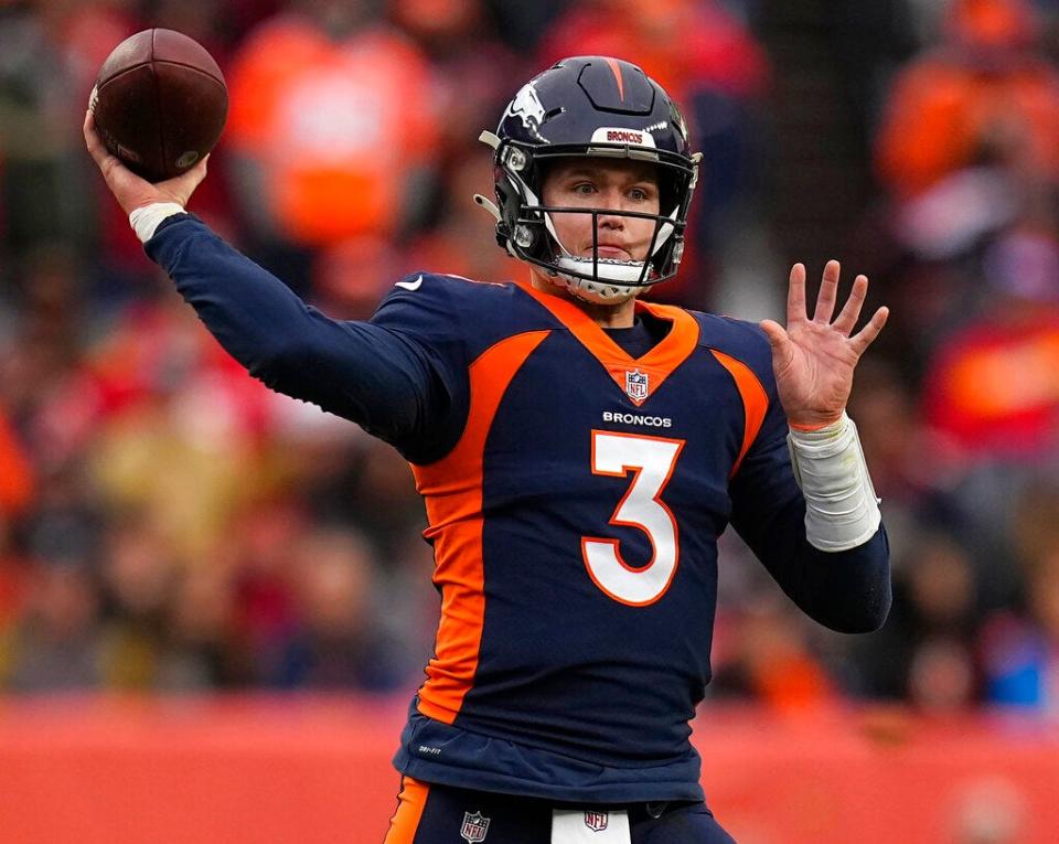 Drew Lock, acquired by the Seahawks in the trade that sent Russell Wilson to Denver, is on track to be Seattle's starter this fall.