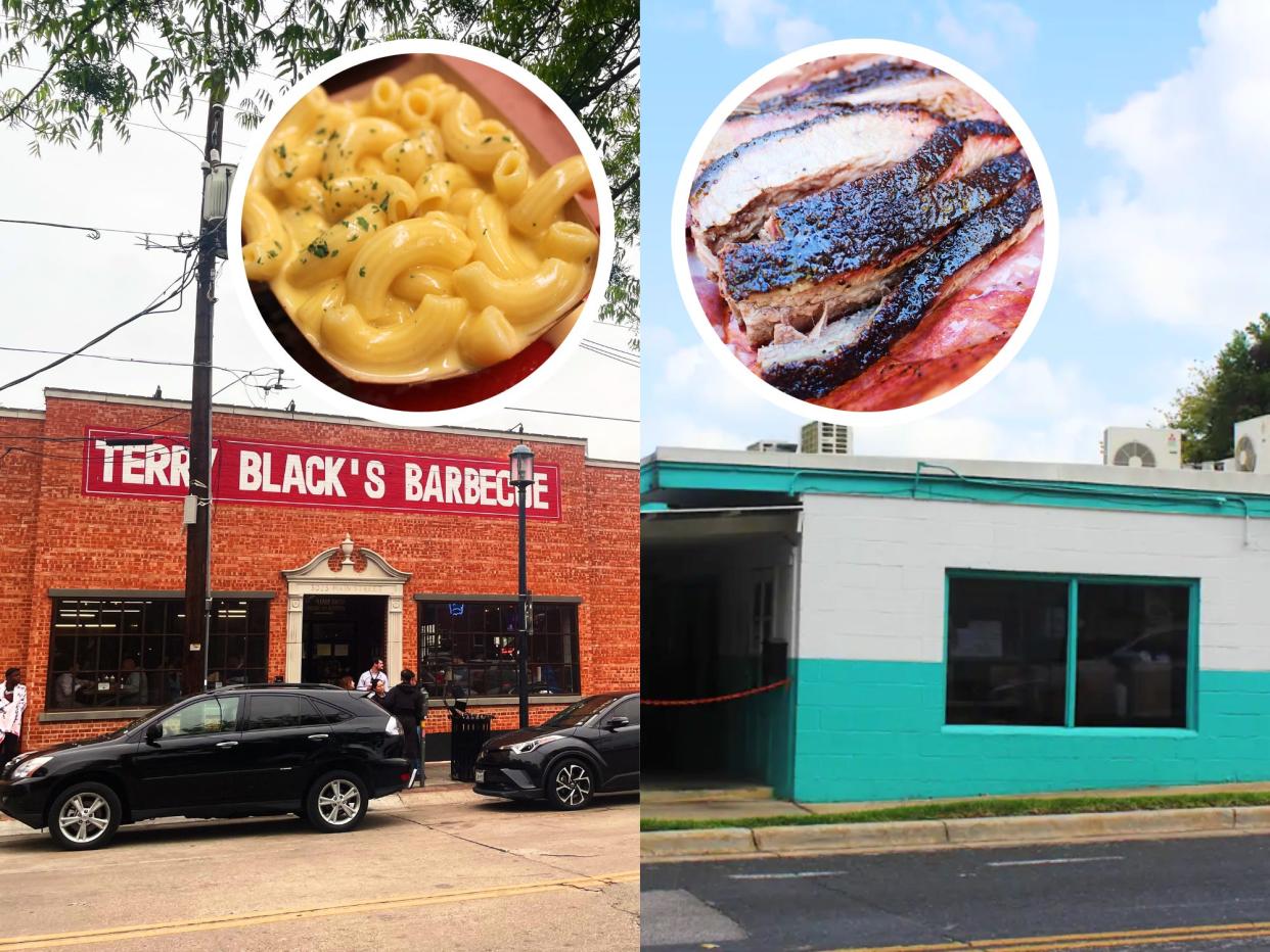 terry blacks barbecue in dallas and franklin barbecue in austin