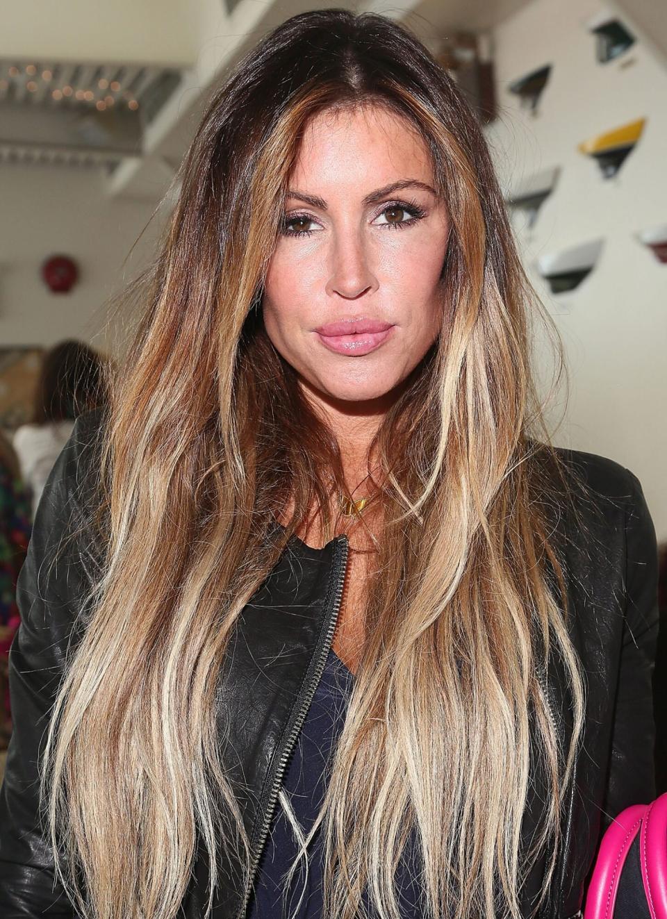 Rachel Uchitel attends the Diva Moms' Mom Moguls Breakfast at The Water Club Restaurant