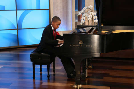 A Big Surprise for a Young Piano Prodigy