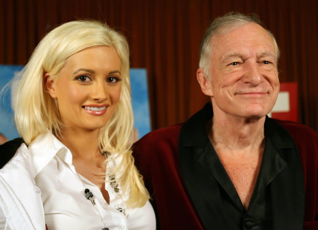 Holly Madison discusses life at the Playboy Mansion in new docuseries (AFP via Getty Images)